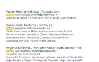 Google aumenta la visibilidad de los resultados de pago frente a los gratuitos