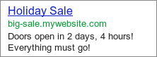countdown-sale script google adwords