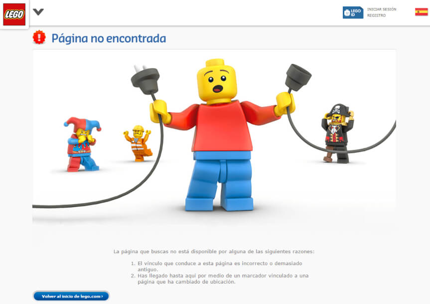 http error 404 not found - Lego
