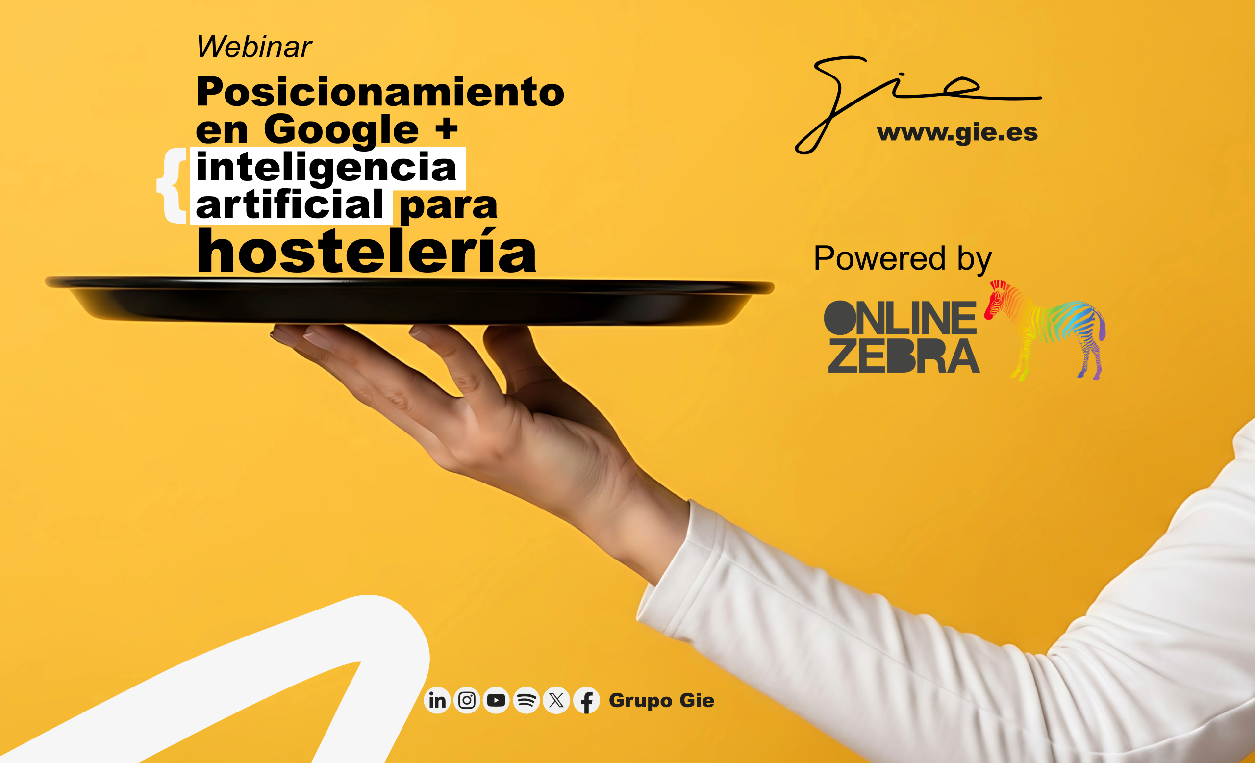 webinar online Posicionamiento en Google + Inteligencia Artificial